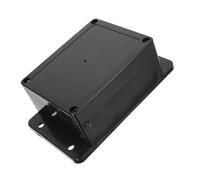 Hemobllo Boîte de Jonction Électrique Étanche Plastique Noir avec Oreilles Protection Intérieure et Extérieure pour Boîtier de Dérivation et Bouton Interrupteur Coffret Électrique