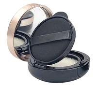 Hemobllo Boîte De Poudre Vide Avec Houppette 15g Compacte Réutilisable Pour Maquillage Visage Corps Voyage