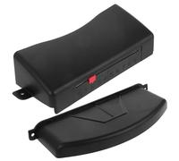 Hemobllo Boîte de Rangement Plastique pour 2 Balles de Foot Petit Format Accessoire de Remplacement Foot Étui Compact Résistant et Facile à Nettoyer pour Réparation et Collection