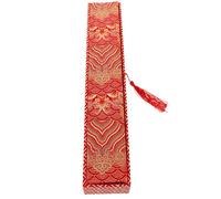 Hemobllo Boîte de Rangement pour Éventail Chinois Élégant avec Couvercle Coffret Décoratif Multi-usage pour Éventails Pliants Bijoux et Petits Objets Protection et Organisation Soignée