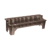 Hemobllo Boîte de Rangement pour Peignes et Accessoires Coiffure Plastique Organiseur Salon de Coiffure Facile à Nettoyer pour Tondeuses