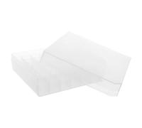 Hemobllo Boîte de Rangement Transparente en Plastique pour Mini-Flacons de 3 Ml 49 Compartiments Modulables Organisateur Polyvalent pour Tubes à Essai Porte-Flacons pour Laboratoire et