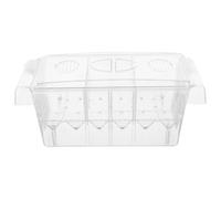 Hemobllo Boîte de Reproduction 3 Compartiments en Acrylique, pour Aquarium | Design Transparent Haute Définition, Structure Amovible, Acclimatation des Poissons, pour Guppy en Aquarium