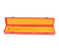 Hemobllo Boîte D'emballage pour Éventail Boîte pour Ventilateur Portable Rouge en Panneau de Densité et Tissu pour Éventail à Main Décoration et Fêtes