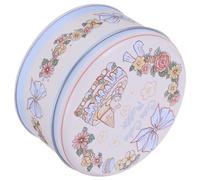 Hemobllo Boîte Métallique Décorative pour Biscuits avec Couvercle Boîte à Bonbons Festive Tôle Légère et Résistante pour Friandises et Snacks