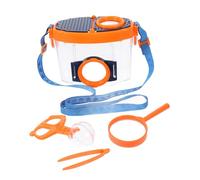 Hemobllo Boîte Observation Insectes pour Garçon Fille avec Double Loupe Outil Exploration Nature et Science Kit de Collecte et Élevage Insectes Cadeau Éducatif Extérieur pour Découverte et