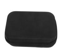 Hemobllo Boîte Rigide de Transport pour Huiles Essentielles 10 Compartiments 10 ML en EVA Étanche Organisateur Portable pour Flacons Roll-on Trousse de Voyage Noire Compacte et Pratique