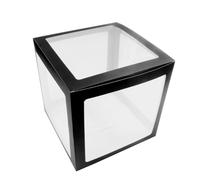 Hemobllo Boîte Transparente Noire pour Ballons Love de Accessoires Décoratifs pour Mariage Fête et Anniversaire Protection la Casse des Ballons