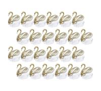 Hemobllo Boîtes d'Emballage pour Bonbons Mariage Style Européen Lot de 24 Pièces Couleur Or Matériau Écologique sans Danger Alimentaire Décorations Élégantes et Boîtes de Rangement