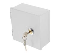 Hemobllo Boitier Cache Prise Murale en Acier Inoxydable Boîte Étanche Prise Électrique Extérieure avec Serrure Cache-prises Électriques Anti-vol