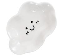 Hemobllo Bol à Sauce Céramique Forme de Nuagelette Bol à Tremper Multi-usage pour Sauce Soja Ketchup et Vinaigre Pratique pour Table de Repas