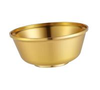 Hemobllo Bol Bouddhiste Cuivre Multifonction Bol Décoratif de Table pour Temple et Maison Tasse Eau Zen Lisse et Pratique