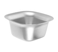 Hemobllo Bol Carré Acier Inoxydable Coupelle Sauce Portable pour Assaisonnement Dips et Apéritifs Bol Pratique pour Barbecue Picnic et Restaurant