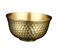 Hemobllo Bol Fait Main Ornement de Bureau Épais et de Décoration Intérieure Bol Décoratif Laiton