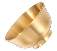 Hemobllo Bol Offrande Laiton Multi-usage pour Méditation et Rituels Récipient à Eau Symbolique Bol Décoratif Trésor pour Maison et Temple Élégant Accessoire de Décoration Intérieure