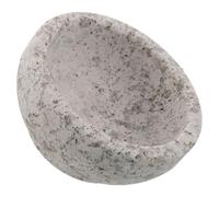 Hemobllo Bol Ustensile Sacrificiel Rituel en Pierre Naturelle 400 Ml pour Offrandes et Purification pour Divers Événements en Intérieur