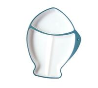 Hemobllo Bol Ventouse Silicone Alimentaire pour Garçon Fille Assiette Dme Garçon Fille Plateaux de Sevrage Sûrs et Doux Antidérapant pour Apprentissage Autonome