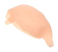 Hemobllo Bonnet Chauve Halloween Caoutchouc Réaliste Bonnet Tête Chauve Extensible Unisexe pour Cosplay Maquillage Déguisement Moine Accessoires Costume Adultes