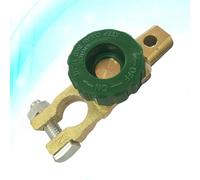 Hemobllo Borne de Batterie Automobile en Alliage de Zinc Pince de Batterie de Voiture Négative 15-17 MM Connecteur de Bornes de Voiture Solide Protection Décharge pour Véhicule