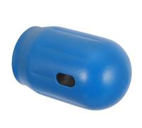 Hemobllo Bouchon de Protection Bleu en Acier pour Bouteille de Gaz, Résistant Haute Pression et Corrosion, Couvercle de Cylindre pour Transport Sécurisé