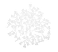 Hemobllo Bouchons Compte-gouttes 200 Pièces 18 Dents En Polypropylène Pour Flacons Huiles Essentielles 5-100 Ml Accessoires Étanches Dosage Précis Usage Aromathérapie