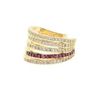 Hemobllo Boucle Oreille Clip Femme sans Perçage Diamant Exagéré Design Simple Chic Élégante Adaptable