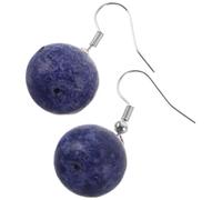 Hemobllo Boucles d’Oreilles Pendantes Fruit Bleu en Résine Bleu Vif Légères et Originales Bijoux Fruités Faits Main pour Femmes Nouvel An et Cosplay Style Coréen-Japonais