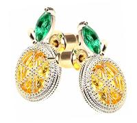 Hemobllo Boucles D'oreilles Citron Originales Gouttes Auriculaires aux Fruits Bijoux Fantaisie Femmes Plage Style Frais Citron Jaune