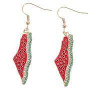 Hemobllo Boucles Oreilles Pendantes Forme De Pastèque Bijoux Fantaisie Boucles Oreilles Fruits