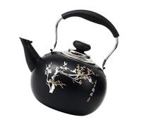 Hemobllo Bouilloire Théière De Brassage Distributeur De Thé Cafetière Théière à Filtre Petite à Eau Froide Chauffe-eau Lanceur De Boissons De Thé Noir Acier Inoxydable