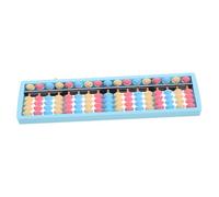 Hemobllo Boulier Abacus Chinois Abs Perles pour Garçon Fille Apprentissage Mathématique et Calcul Mental Outil Éducatif Sécurisé