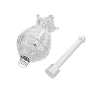 Hemobllo Bouteille Eau Bénite Catholique Verre Récipient Eau pour Église Petite Fiole pour Fête De Communion Style Européen pour Usage Religieux