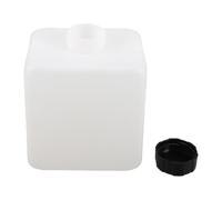 Hemobllo Bouteille en Plastique Blanc pour Machine à Fumée de Scène, Capacité 2,3l, Grosse Contenance et Étanche, pour Dj et Concerts Réutilisable