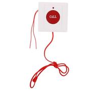 Hemobllo Bouton Sos Mural Urgence pour Appel Aide Installation Simple sans Fil Alerte Rapide pour Personnes Âgées et Patients Dispositif et Pratique de Sécurité