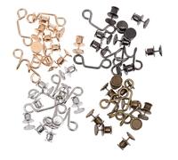 Hemobllo Boutons-Pression Réglables pour Jeans 8 Pièces en Alliage Solide Taille Amovible pour Femme Accessoires de Réglage Taille du Pantalon pour Ajuster Vêtements