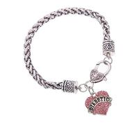 Hemobllo Bracelet Charme Délicat Femme Rhinestone Bracelet Amitié pour Anniversaire et Fêtes Élégant Fille ou Amie