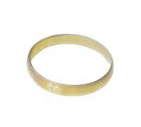 Hemobllo Bracelet Décoratif Femme Vintage Bœuf et de Corne Beige en pour Jonc Large Résistant, Style Simple Chic pour Anniversaires et Occasions Spéciales