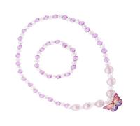 Hemobllo Bracelet Pendentif Coloré Et Collier En Acrylique Ensemble De Bijoux Fantaisie Pour Filles Accessoires Pour Garçon Et Filles Jeu Créatif Taille Unique