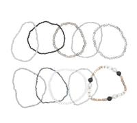 Hemobllo Bracelets Bohèmes Empilables Perles pour Femmes de Bijoux Extensibles Style Hippie