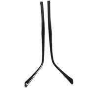 Hemobllo Branches de Lunettes de Rechange et Prévention de Casse en Alliage de Titane Noir, Accessoires pour Réparation et Remplacement des Bras, Design Élégant Usage Quotidien