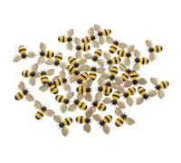 Hemobllo Breloques En Alliage Abeille 40 Pièces, Décoration Coque Téléphone Diy, Ornement Abeille Plat Sans Trou, Accessoire Artisanal Jaune Noir, Pour Création Personnalisée, Usage Quotidien