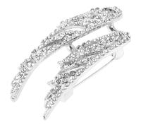 Hemobllo Broche Aile Ange Cristal pour Costume Accessoire Raffiné et Polyvalent pour Mariage Épingle Élégante pour Femmes et Hommes Luxe pour Veste et Écharpe