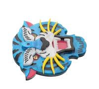 Hemobllo Broche Tigre Cartoon Acrylique pour Femmes et Filles Épingle Déco Animale Créative pour Vêtements Sacs et Cartables