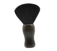 Hemobllo Brosse à Cheveux Cassés Brosse Coupante de Salon Plumeau pour Cou Outils de Coiffure Noir