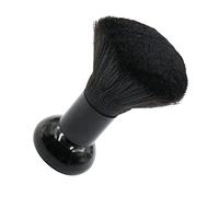 Hemobllo Brosse de Nettoyage de Cheveux Noire Professionnelle avec Manche Plastique Outil de Coiffure pour Barber et Salon Brosse à Épousseter Douce et Portable