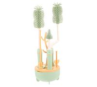 Hemobllo Brosse De Nettoyage Pour Biberon Kit De Goupillons Avec Support Pour Bouteilles De Lait Et Eau Brosse Longue Pour Nettoyage Pratique