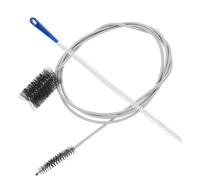 Hemobllo Brosse de Nettoyage pour Drain Longue et Flexible, Kit 2 Pièces pour Lavabo et Évier, Outil Récupération Cheveux, Nettoyage Canalisation la Cuisine et Salle de Bain, Usage