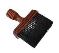 Hemobllo Brosse Nettoyante Pour Cheveux Cassés à Poils Doux Manche En Bois Pour Coiffeurs Professionnels Nuque Et Contour Oreilles Sans Irritation