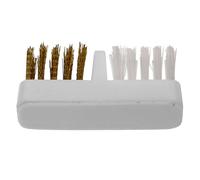Hemobllo Brosse Poussière pour Nettoyage des Embouts de Perceuse à Ongles Ongle en Cuivre et Plastique Outil de Nail Art Professionnel pour Manucure Précise
