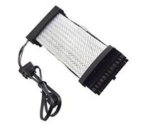Hemobllo Câble Extension ATX Broches RGB Gainé Câble Alimentation Argb Synchronisé pour Pc Compatible avec ATX Matx pour Éclairage Personnalisé Modding Ordinateur